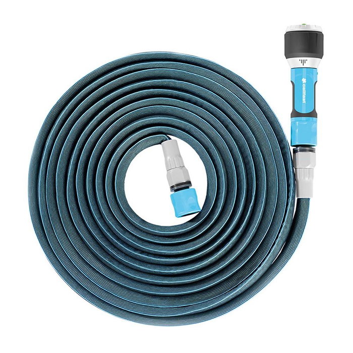 Cellfast Manguera Extensible Zygzag 15-30m con Conector a Grifo, Rápido, Water Stop y Lanza Multifunción Cellfast Manguera Extensible Zygzag 15-30m con Conector a Grifo, Rápido, Water Stop y Lanza Multifunción