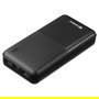 SANDBERG Saver Powerbank 20000mAh Negro - Batería Externa 20000 mAh con 2 Puertos USB y Cable Micro USB