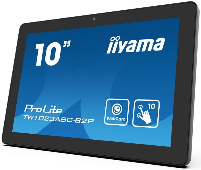iiyama TW1023ASC-B2P Panel-PC Táctil 10.1 Android 13 IPS 1280x800 POE, Negro