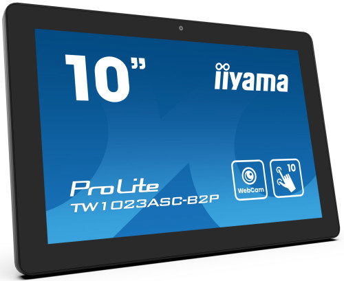 iiyama TW1023ASC-B2P Panel-PC Táctil 10.1 Android 13 IPS 1280x800 POE, Negro