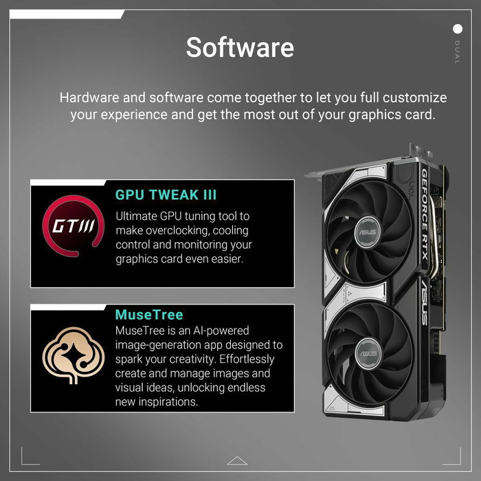 Asus Dual GeForce RTX 5060 OC 8GB GDDR7