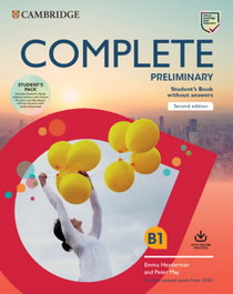 CAMBRIDGE, Complete Preliminary Second edition. Student's Book Pack - Peter May
