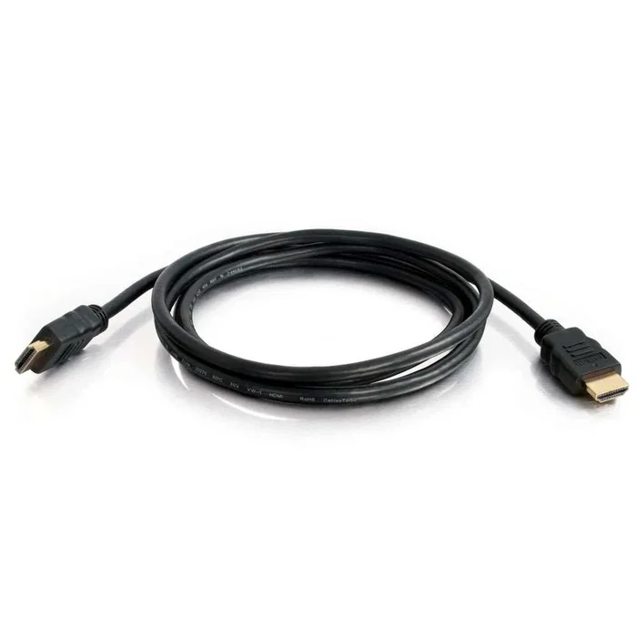 C2G 50612 Cable HDMI 2.0 Alta Velocidad con Ethernet, 4K HDR 18Gbps, 4.5m (15ft), Macho-Macho, Negro