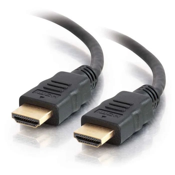 C2G 50612 Cable HDMI 2.0 Alta Velocidad con Ethernet, 4K HDR 18Gbps, 4.5m (15ft), Macho-Macho, Negro