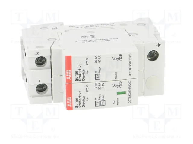 ABB Limitador de sobretensiones Tipo 2+3 1+N ABB Limitador de sobretensiones Tipo 2+3 1+N