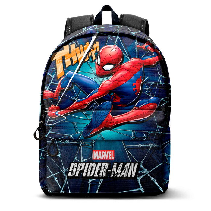 Marvel Spiderman Mochila Pequeña HS FAN Skills Negro Marvel Spiderman Mochila Pequeña HS FAN Skills Negro