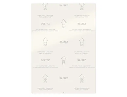 LEITZ Paq.100 bolsas de plastificar LEITZ Paq.100 bolsas de plastificar