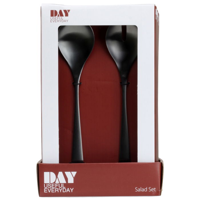 Day Juego 2 Cubiertos Servir Negro