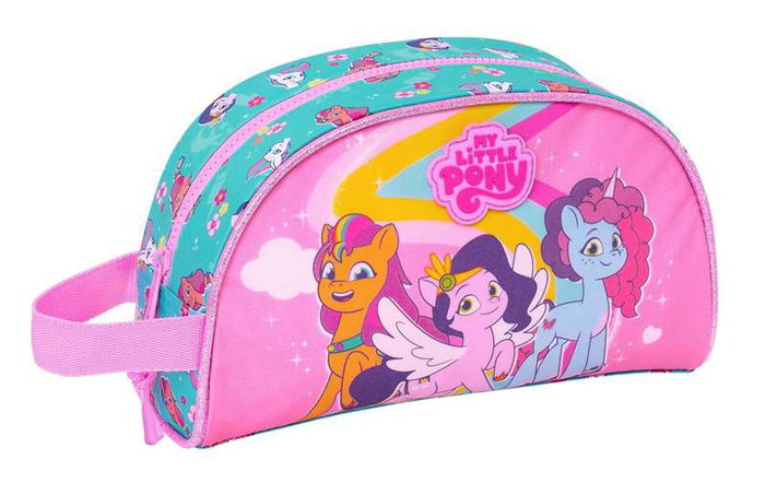 Neceser de Viaje My Little Pony Magic Rosa Turquesa 26 x 16 x 9 cm