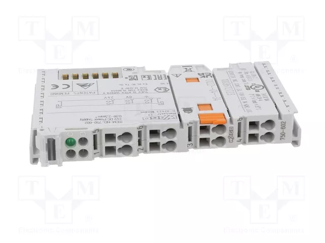 WAGO 750-602 Módulo de alimentación de campobus DC 24 V Gris WAGO 750-602 Módulo de alimentación de campobus DC 24 V Gris