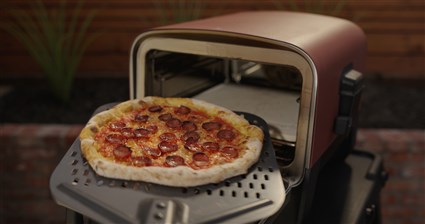Ninja Pala para Pizza Horno Woodfire OO101EU con Mango Largo para Hornos Exteriores