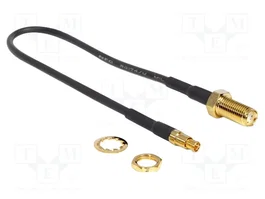 DeLOCK 88484 Cable coaxial SMA hembra a TS-9, 0,2 m