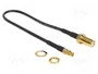 DeLOCK 88484 Cable coaxial SMA hembra a TS-9, 0,2 m