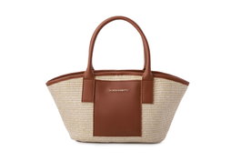 Vince Camuto Amalfi - Bolso de mano marrón de cuero de polivinilo para mujer, elegante y funcional