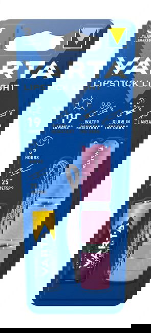Varta 16617101421 Minilinterna de Aluminio Rosa Lipstick Light 1xAA Varta 16617101421 Minilinterna de Aluminio Rosa Lipstick Light 1xAA