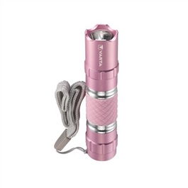 Varta 16617101421 Minilinterna de Aluminio Rosa Lipstick Light 1xAA