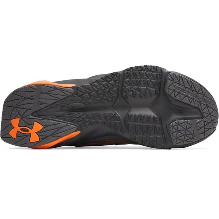 Zapatillas Deportivas Infantiles Under Armour Bgs Scramjet 7 Negro Naranja