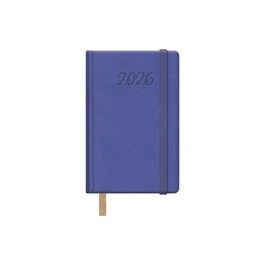 DOHE Agenda Anual 2026 Samba Cosida Tapa Polipiel Morado 85x130mm