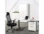 Rocada Mesa de oficina METAL 140x80 cm Gris/Gris