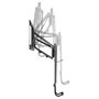 Equip Soporte de pared para TV abatible 43''-70'' Negro