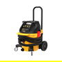 DeWALT DWV905H-QS Aspiradora Industrial Clase H, seca y húmeda, 38L, 1400W, 25 kPa, color amarillo