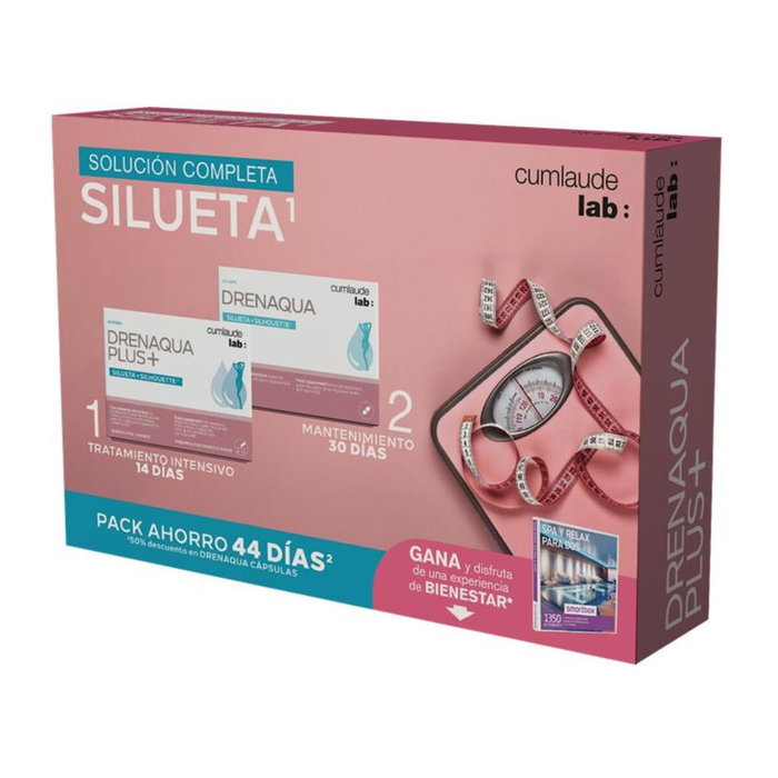 Cumlaude Lab DRENAQUA STICKS + CÁPSULAS Estuche 2 pz Cumlaude Lab DRENAQUA STICKS + CÁPSULAS Estuche 2 pz