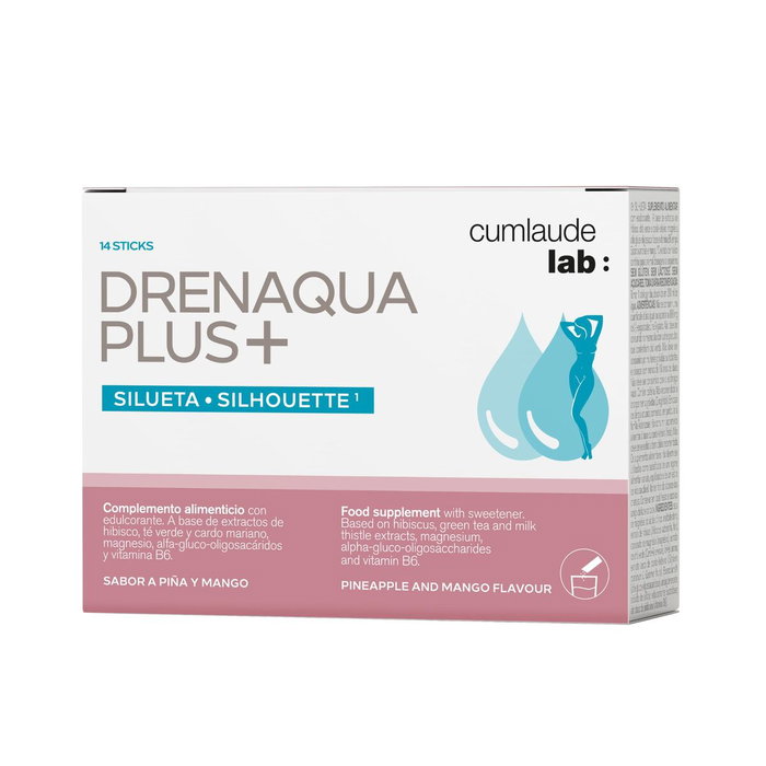 Cumlaude Lab DRENAQUA STICKS + CÁPSULAS Estuche 2 pz Cumlaude Lab DRENAQUA STICKS + CÁPSULAS Estuche 2 pz