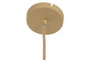 DKD Home Decor Lámpara de Techo de Fibra con Flecos Natural Marrón