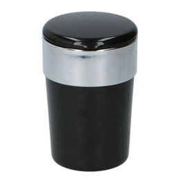 All Ride Cenicero para Coche con LED, ABS, Ø8 x 12.5 cm, con Tapa, Iluminación Nocturna