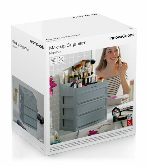 Inde Makeser Organizador de Maquillaje 6 Unidades