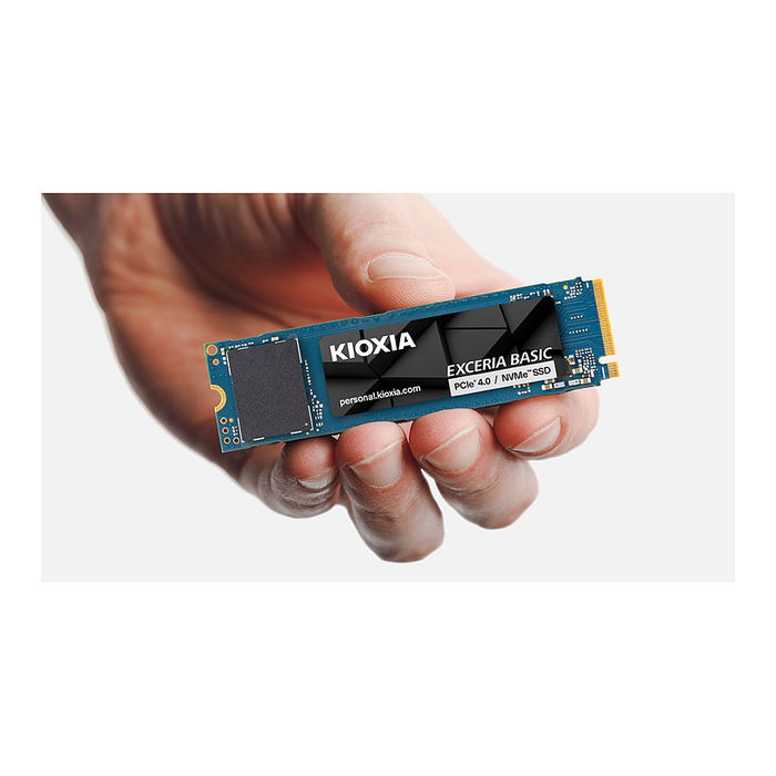 Kioxia LSF10Z002TG8 Exceria Basic - SSD NVMe M.2 2280 de 2 TB, PCI Express 4.0 x4, QLC, Hasta 1250000 IOPS Kioxia LSF10Z002TG8 Exceria Basic - SSD NVMe M.2 2280 de 2 TB, PCI Express 4.0 x4, QLC, Hasta 1250000 IOPS