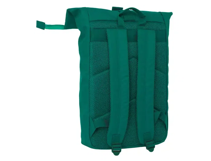 Safta Mochila con Solapa para Portátil 15,6'' Real Betis Balompié Resistente al Agua