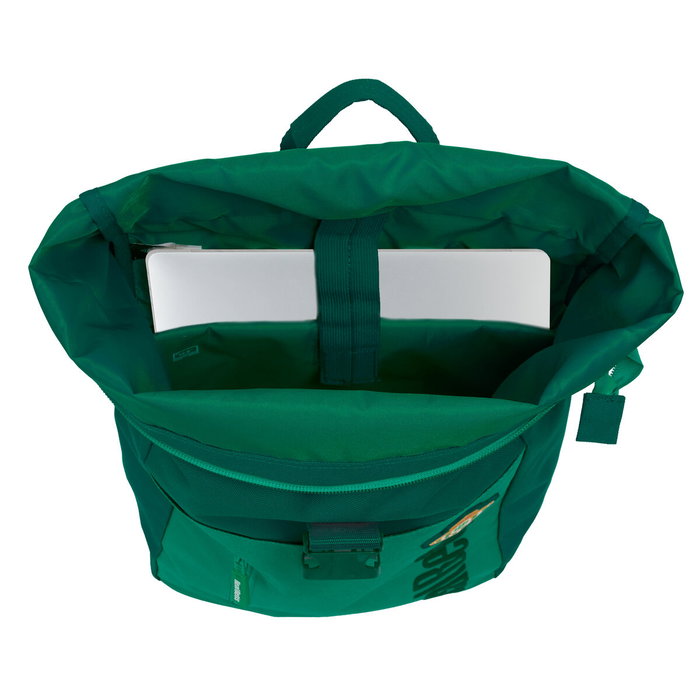 Safta Mochila con Solapa para Portátil 15,6'' Real Betis Balompié Resistente al Agua