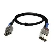 QNAP CAB-PCIE10M-8644-8X Cable Serial Attached SCSI (SAS) 1 m Negro
