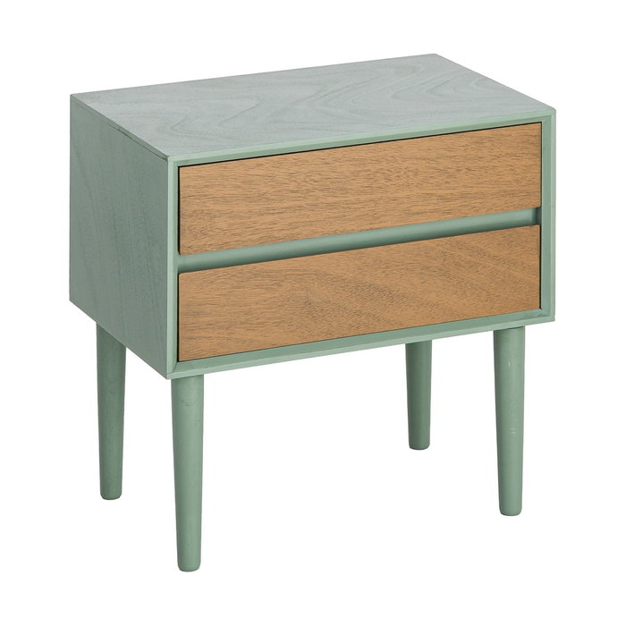 Mesita Verde Dm Dormitorio 50 X 35 X 50 cm