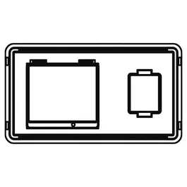 Ferplast Geo Flat Large L274 Tapa para Mascotas