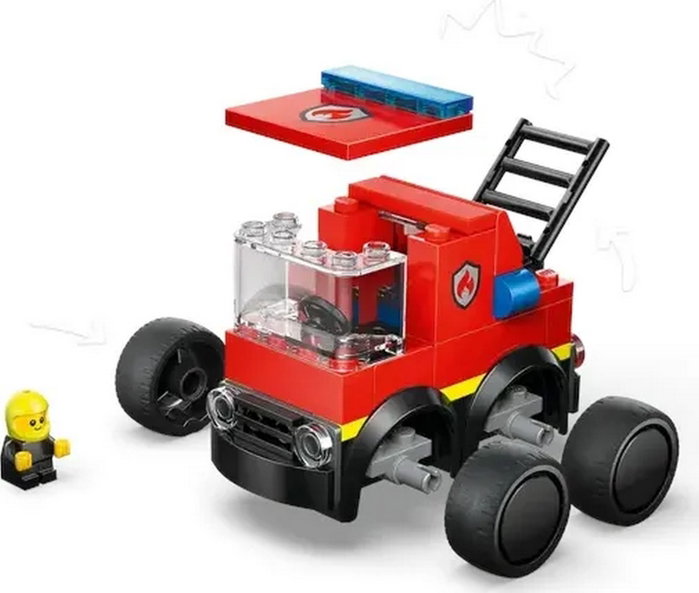 LEGO City Vehículos Camión de Bomberos 60482