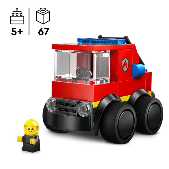 LEGO City Vehículos Camión de Bomberos 60482