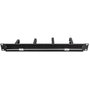 LogiLink Panel de gestión de cables 19 pulgadas 1HE con 4 abrazaderas de acero Black