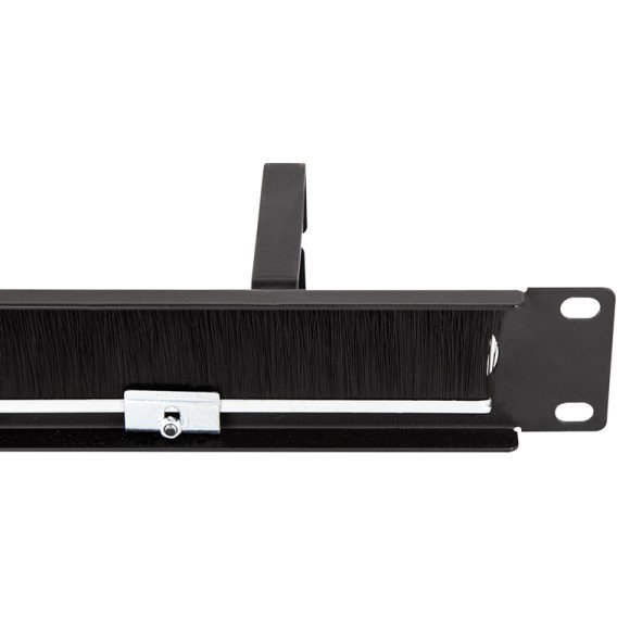 LogiLink Panel de gestión de cables 19 pulgadas 1HE con 4 abrazaderas de acero Black LogiLink Panel de gestión de cables 19 pulgadas 1HE con 4 abrazaderas de acero Black