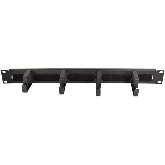 LogiLink Panel de gestión de cables 19 pulgadas 1HE con 4 abrazaderas de acero Black LogiLink Panel de gestión de cables 19 pulgadas 1HE con 4 abrazaderas de acero Black