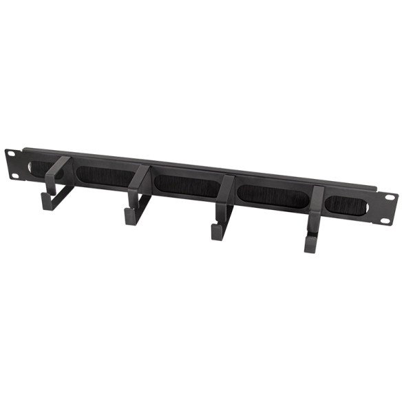 LogiLink Panel de gestión de cables 19 pulgadas 1HE con 4 abrazaderas de acero Black LogiLink Panel de gestión de cables 19 pulgadas 1HE con 4 abrazaderas de acero Black