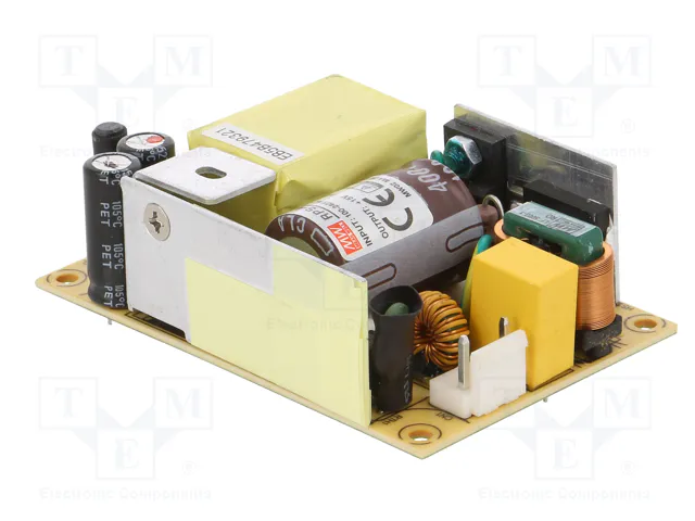 MEAN WELL RPS-45-15 Alimentador de Impulso Abierto 45W 15VDC