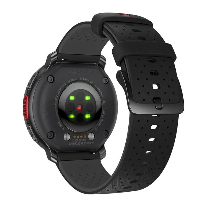 Polar Vantage V3 Reloj Inteligente GPS, Negro, Pantalla AMOLED Táctil 3.53 cm (1.39 pulgadas), 32 GB, Batería 488 mAh (10 Días), Aluminio, 57 g