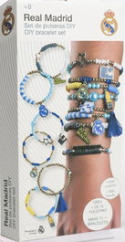 CERDA Set de Pulseras DIY Real Madrid