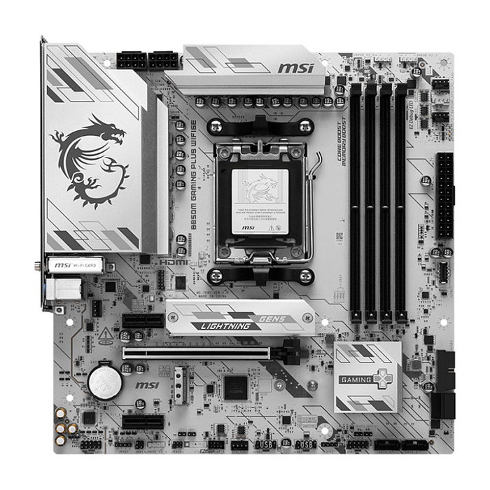 MSI B850M GAMING PLUS WIFI6E Micro ATX AMD B850 DDR5 MSI B850M GAMING PLUS WIFI6E Micro ATX AMD B850 DDR5