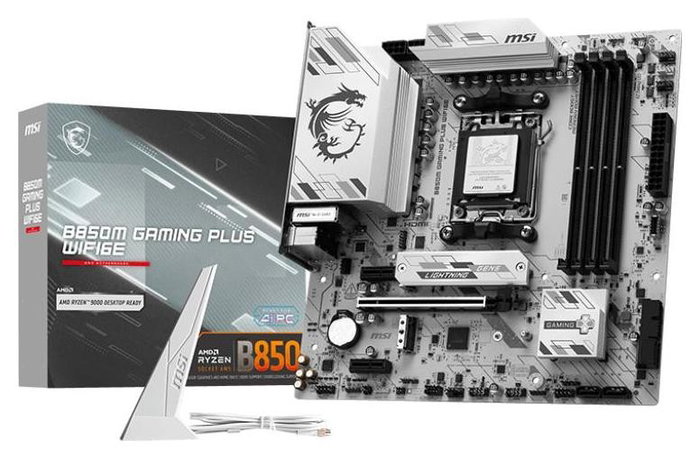 MSI B850M GAMING PLUS WIFI6E Micro ATX AMD B850 DDR5 MSI B850M GAMING PLUS WIFI6E Micro ATX AMD B850 DDR5