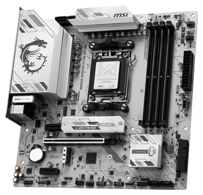 MSI B850M GAMING PLUS WIFI6E Micro ATX AMD B850 DDR5 MSI B850M GAMING PLUS WIFI6E Micro ATX AMD B850 DDR5