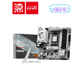 MSI 911-7E81-001 Placa Base B850M GAMING PLUS WIFI6E AMD AM5 DDR5 Micro ATX con LAN 2.5G