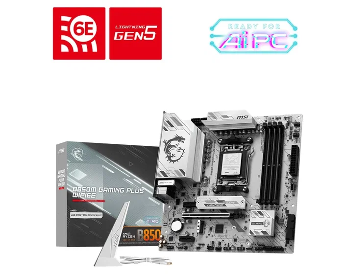 MSI B850M GAMING PLUS WIFI6E Micro ATX MSI B850M GAMING PLUS WIFI6E Micro ATX